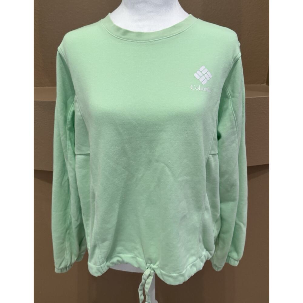 Columbia Women's Trek Seasonal Pullover Sweatshirt Mint Size L